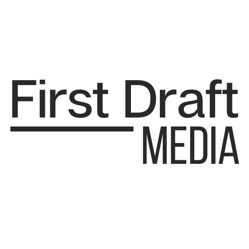 Logo van First Draft Media